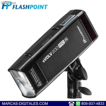 Flashpoint evolv ad200 pro ttl flash modular portatil mas disparador