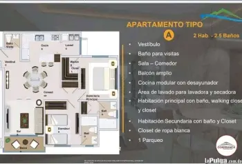 Apartamento vista al mar sde - zona oriental 3 habitaciones