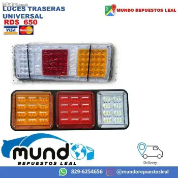 Luz de camion trasera universal