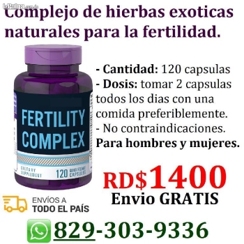 Fertility complex hierbas para la fertilidad tienda de suplementos