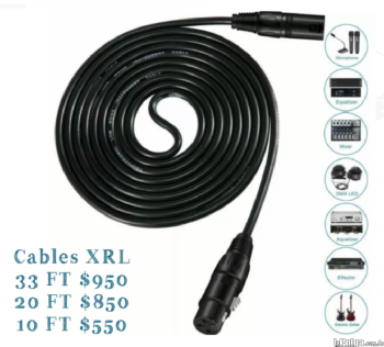 Cables xrl