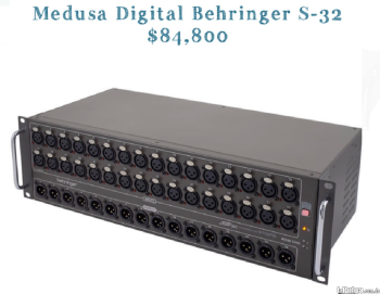 Medusa digital behringer s-32