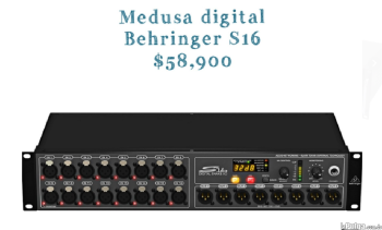 Medusa digital behringer s16