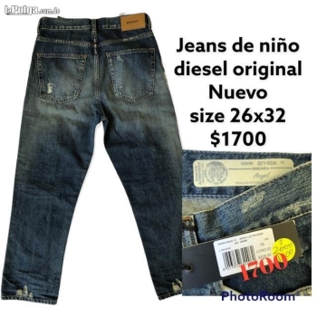 Con ticket jean para niño original diesel
