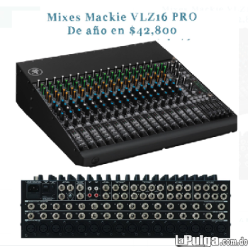 Consola mixer mackie vlz16 pro ch