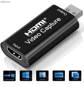 Captura de video usb 2.0 hdmi