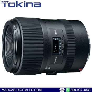 Tokina atx-i 100mm f/2.8 ff lente macro para canon ef