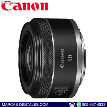 Canon rf 50mm f/1.8 stm lente fijo