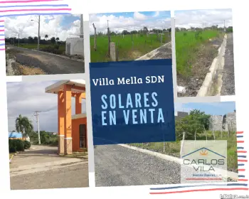 Solares en venta en villa mella santo domingo norte