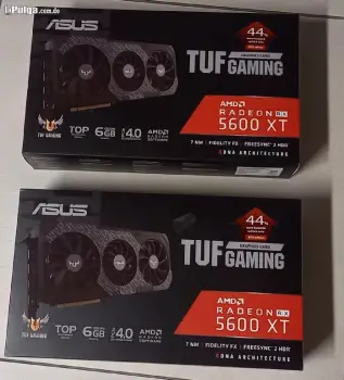 2 tarjetas gráficas asus 5600xt