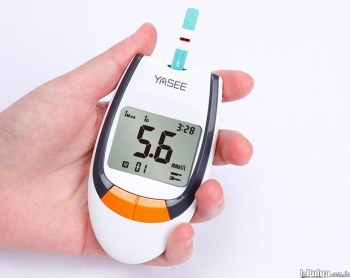 Medidor de glucosa en sangre glucometro diabetes azucar y 50 tiras