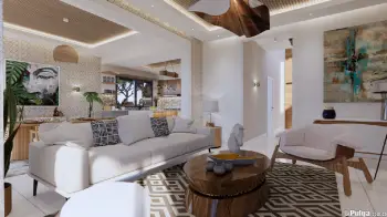 Vendo villas en punta cana de 3 habitación y linea blanca incluida