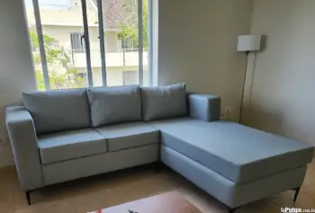 Mueble sofa en l de sala