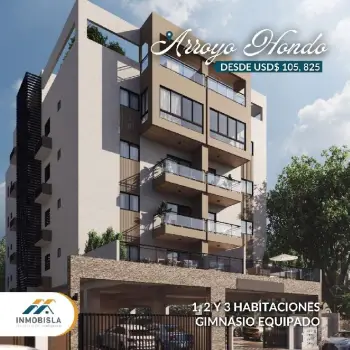 Apartamento en venta en arroyo hondo viejo