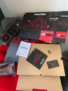 Vendo rx 570 red devil power color