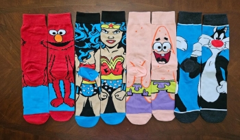 Cartoon socks /  happy socks