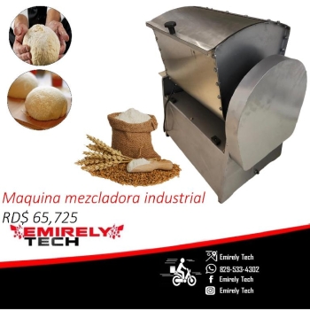 Máquina industrial amasadora mezcladora de masa de harina p