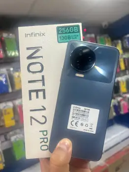 Infinix note 12 pro 265gb13gb de ram