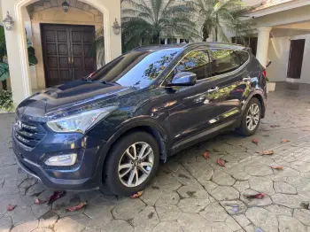 Hyundai santa fe azul - poco usado solo 59 mil km del 2014