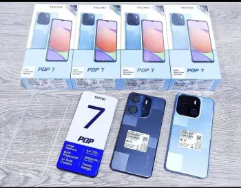 Tecno pop 7 64gb  4gb ram nuevos