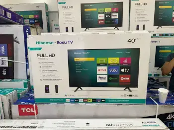 Televisor smart tv hisense de 40 pulgagadas