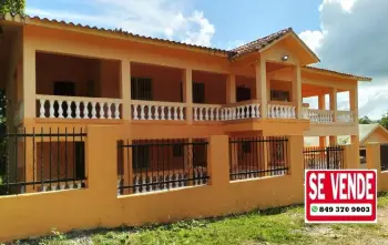 Se vende finca de 1500 tareas con casa grande en yamasa monte plata re