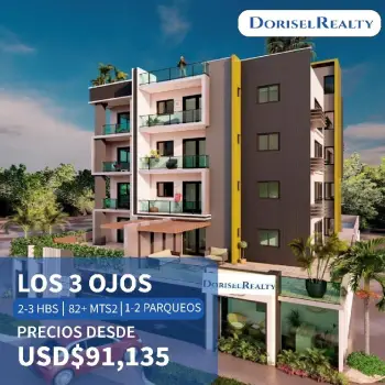 Venta de apartamentos en proyecto ubicado en los 3 ojos