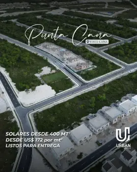 Solares para la construcción de villas desde us172 por mt2