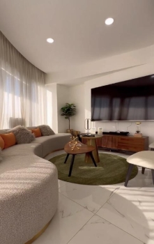 3 habitaciones amueblado con vista al mar