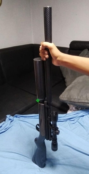 Rifle co2 y pcp beeman nítido