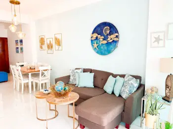Apartamento amueblado en alquiler en juan dolio