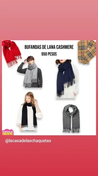 Bufandas nuevas