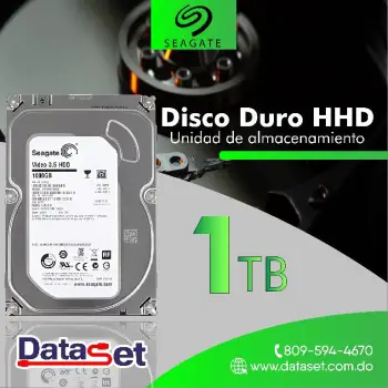 Disco duro hhd de 1tb de seagate