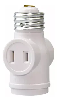 Adaptador de bombillo corriente