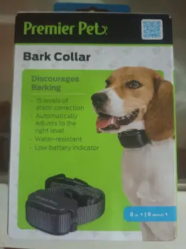 Collares impermeables para controlar ladridos de perros