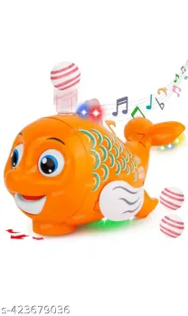 Pez bailarín que sopla la pelota