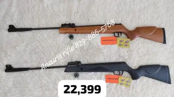 Rifle nitro pistón cal.22 sintético y en madera
