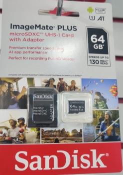 Memoria micro sd 64gb sandisk mate plus