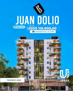 Apartamentos de 2 habitaciones en juan dolio