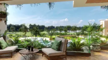 Apartamento en venta en proyecto con campo de golf en punta cana