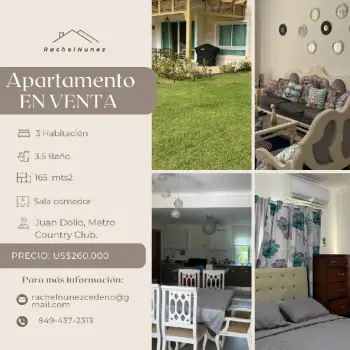 Apartamento en venta en juan dolio.