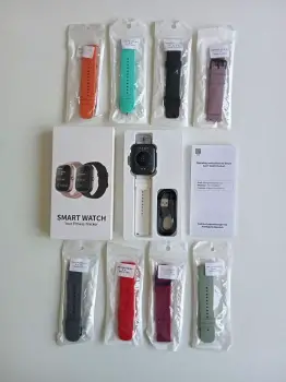 Smartwatch t60  9 correas intercambiables.
