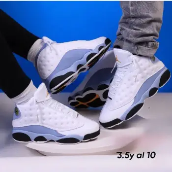 Tenis teni nike air jordan retro 13 cielo azul 2025