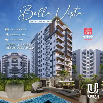 Apartamentos de 1 y 2 habitaciones en bella vista