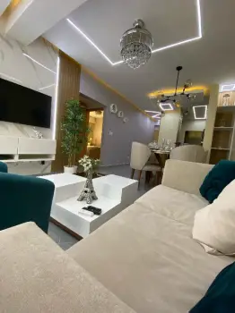 Apartamento amueblado 2 hab en alquiler en tropical del este