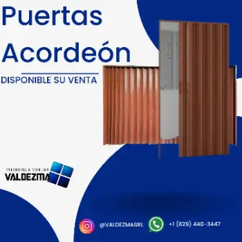 Puertas en acordeon