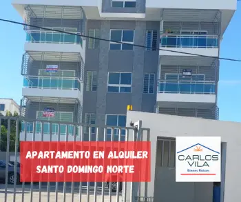 Apartamento en alquiler en santo domingo norte