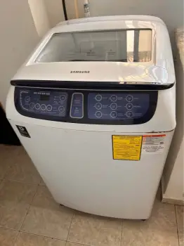 Lavadora automática samsung inverter