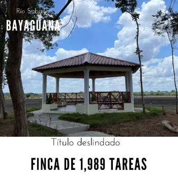 Finca de 1989 tareas con vocación agrícola y ganadera