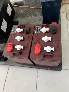 Bateria para inversor trojan rojas t-105
